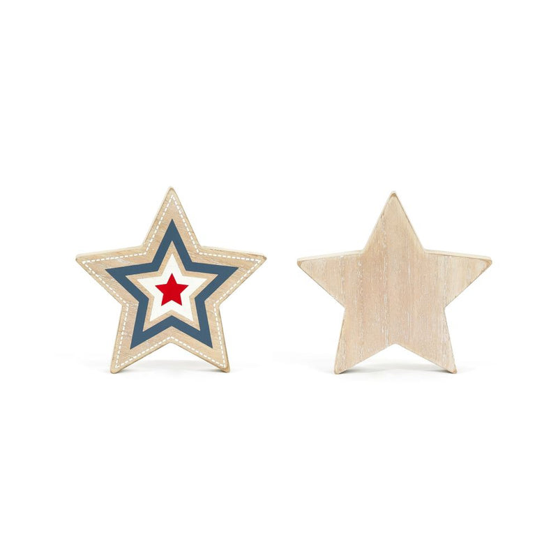 Reversible Chunky Wood Star