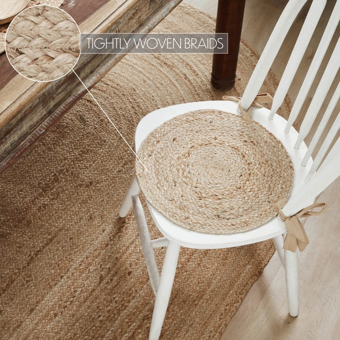 Natural Jute Chair Pad