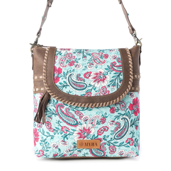 Myra Bag® Lagoon Lily Upcycled Canvas Bag