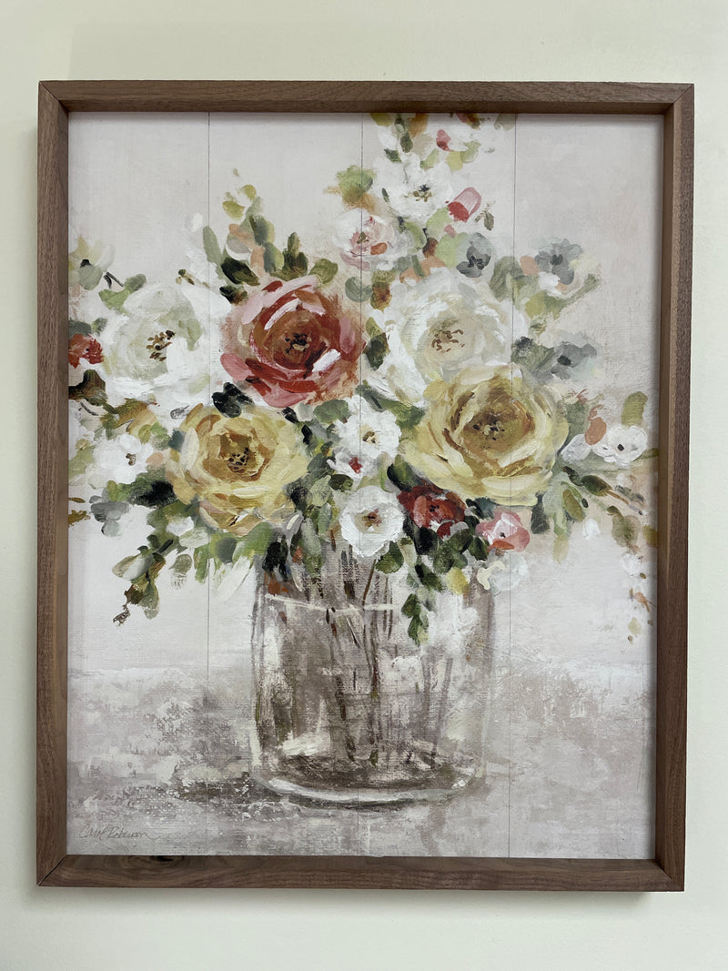 16x20 Autumnal Arrangement by Carol Robinson Framed Wall Art