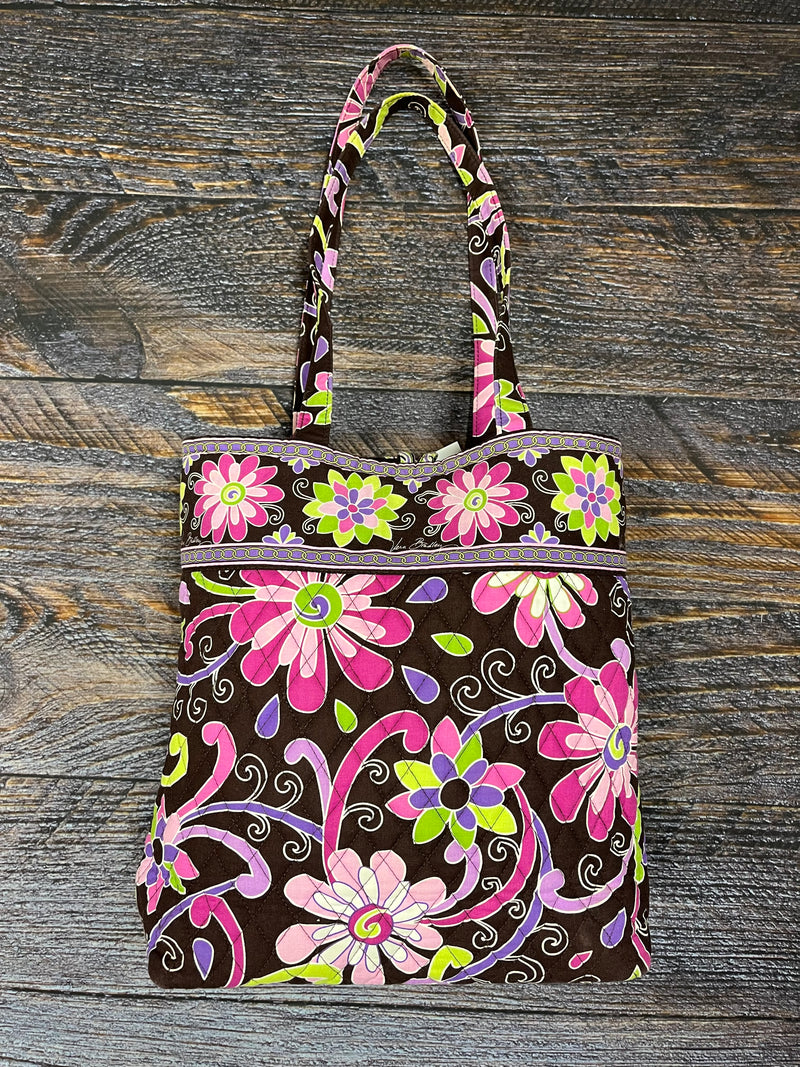 Vera Bradley Purple Punch Large Tote Bag