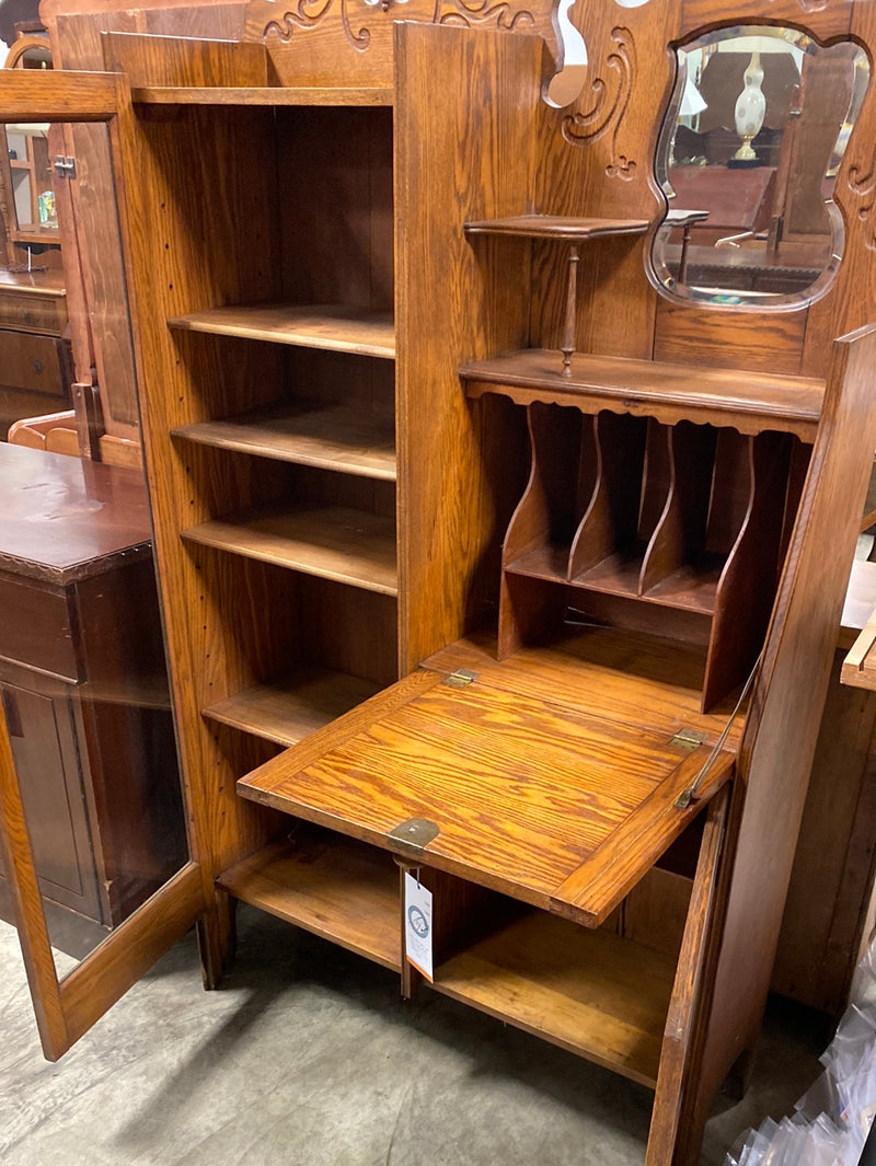 Oak Side by Side Secretary