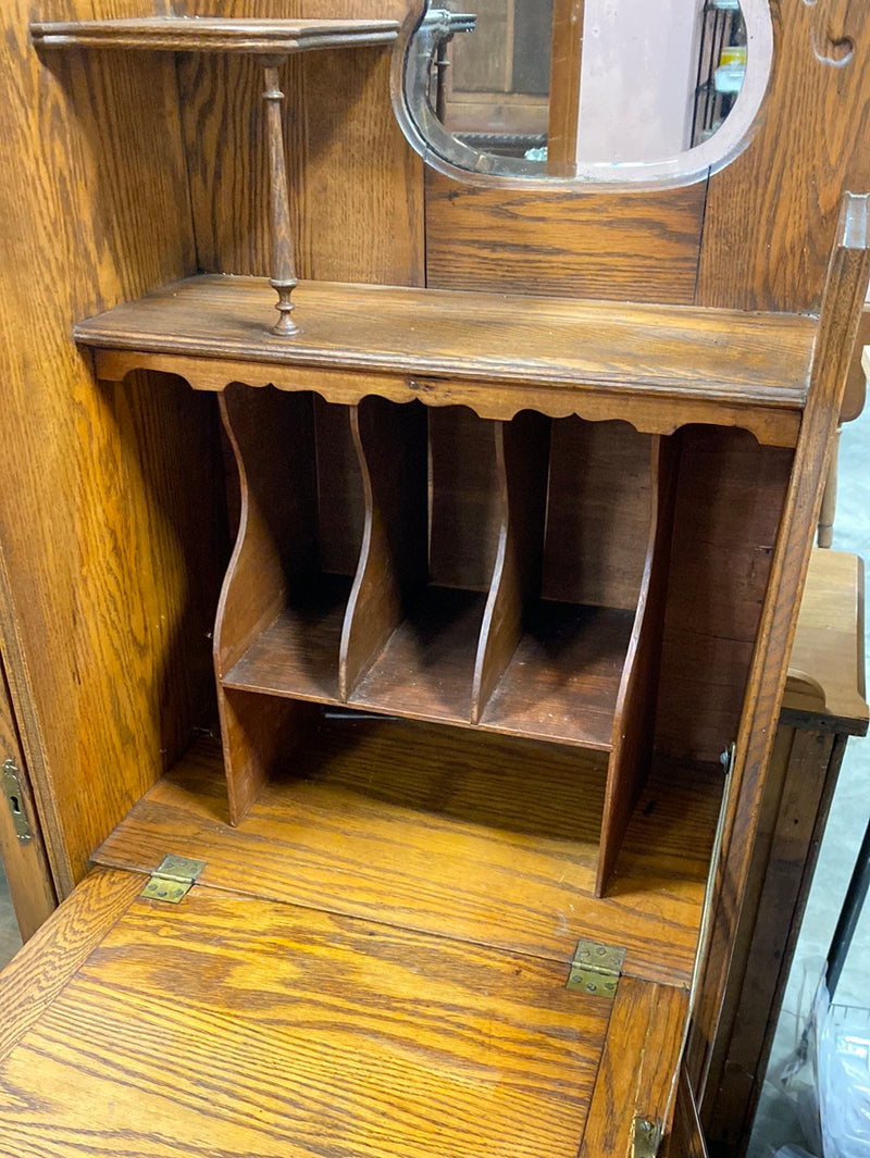 Oak Side by Side Secretary