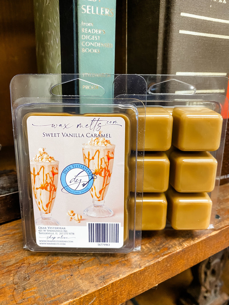 Sweet Vanilla Caramel Waxmelt