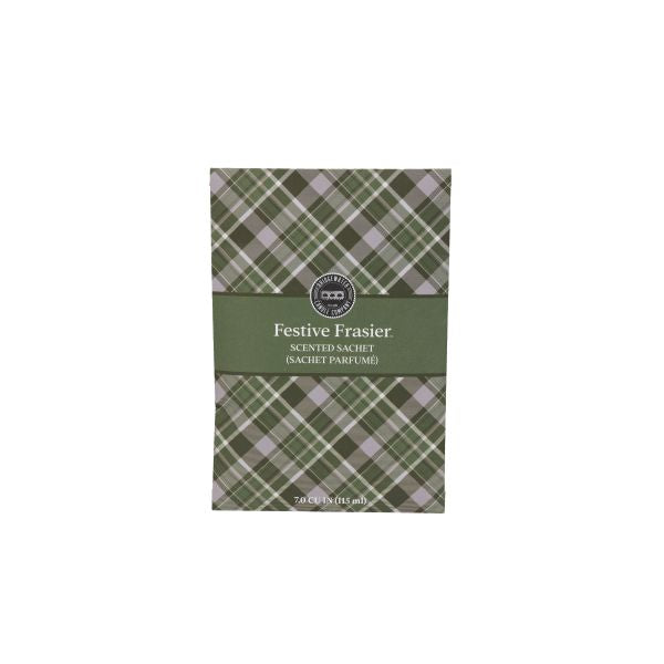 Festive Frasier Plaid Sachet