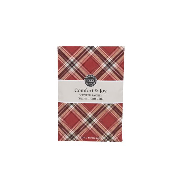 Comfort & Joy Plaid Sachet
