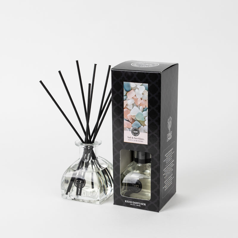 REED DIFFUSER-SALT & SEA GLASS