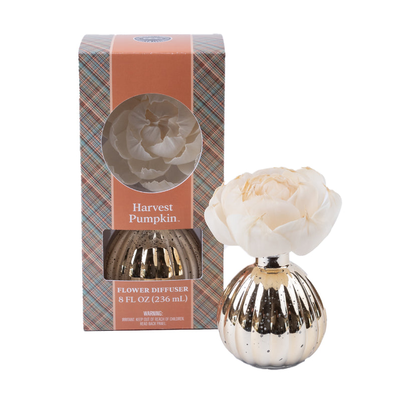 FLOWER DIFFUSER- HARVEST PUMPKIN