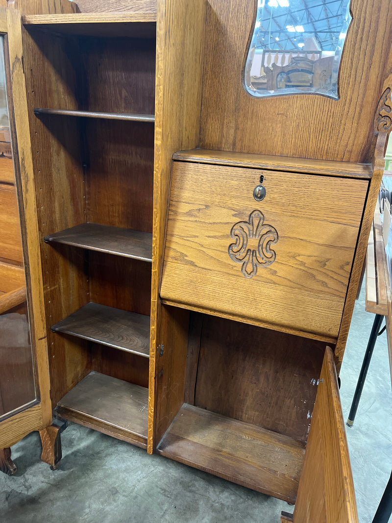 Antique Side by Side Secretary / Bookcase