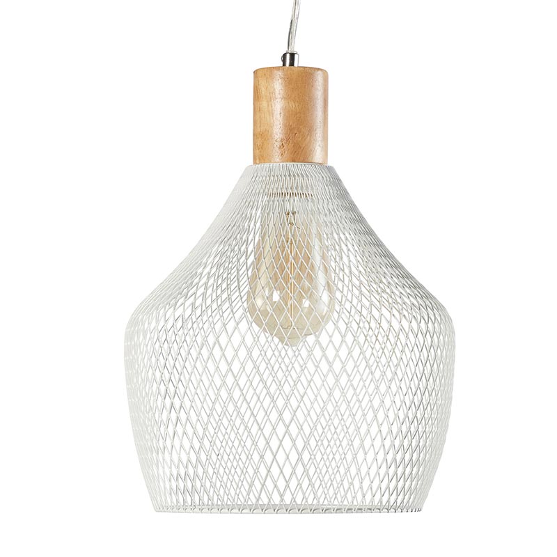 White Hanging Lamp