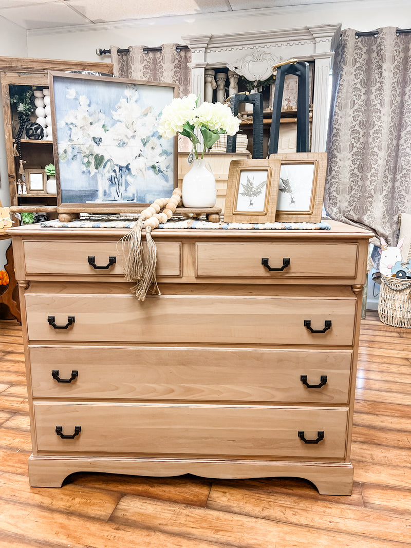 RESTYLED Solid Cherry Chest of Drawers
