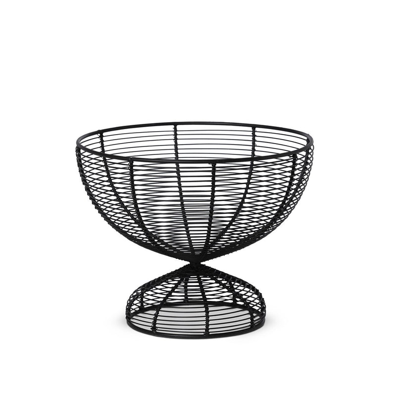 Woven Iron Fruit Bowl