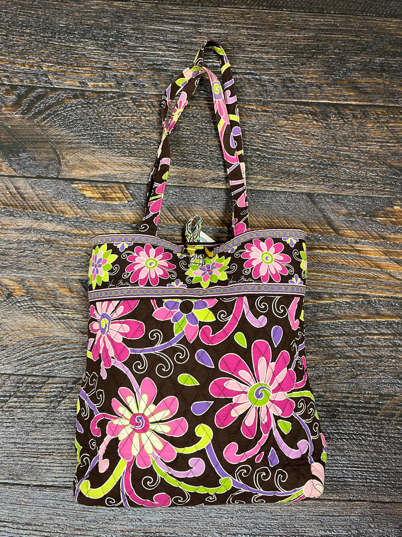 Vera Bradley Purple Punch Large Tote Bag