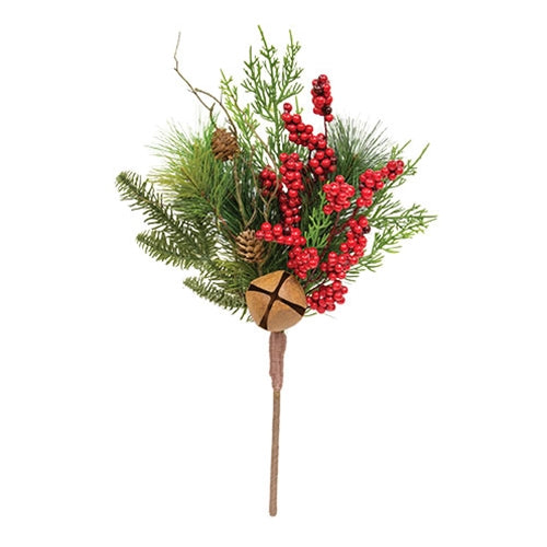 Jingle Berry Mixed Pine Pick