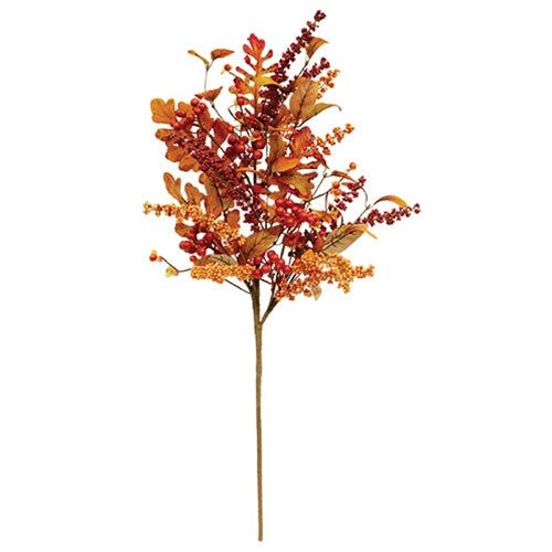 Bittersweet Berries & Fall Leaves Spray