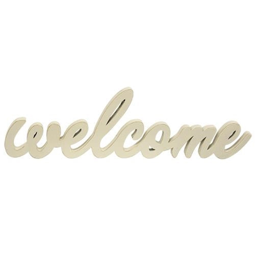 Script Welcome Sign