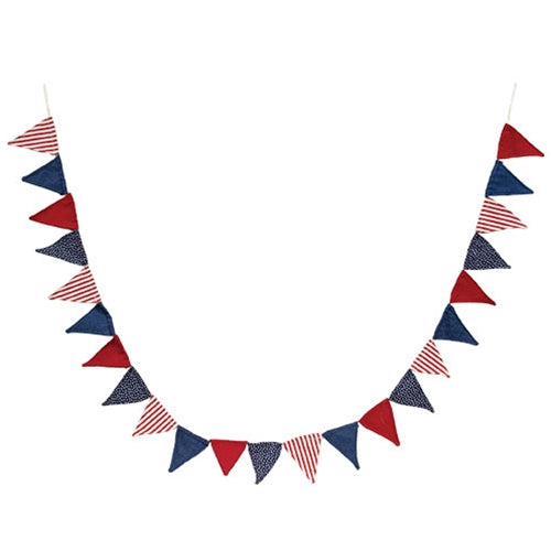 Americana Pennant Garland