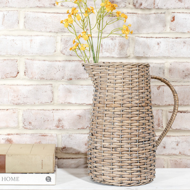 Wicker Pitcher