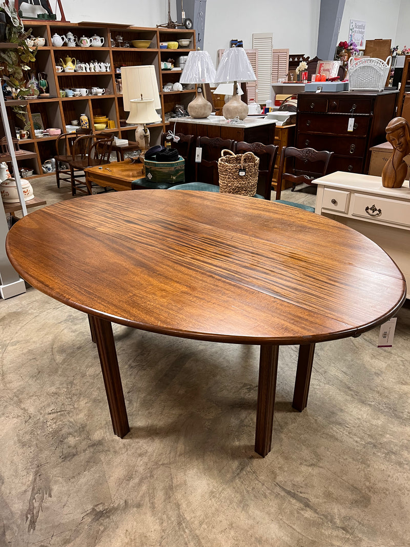 Rare 72" Long Gate Leg Drop Leaf Table