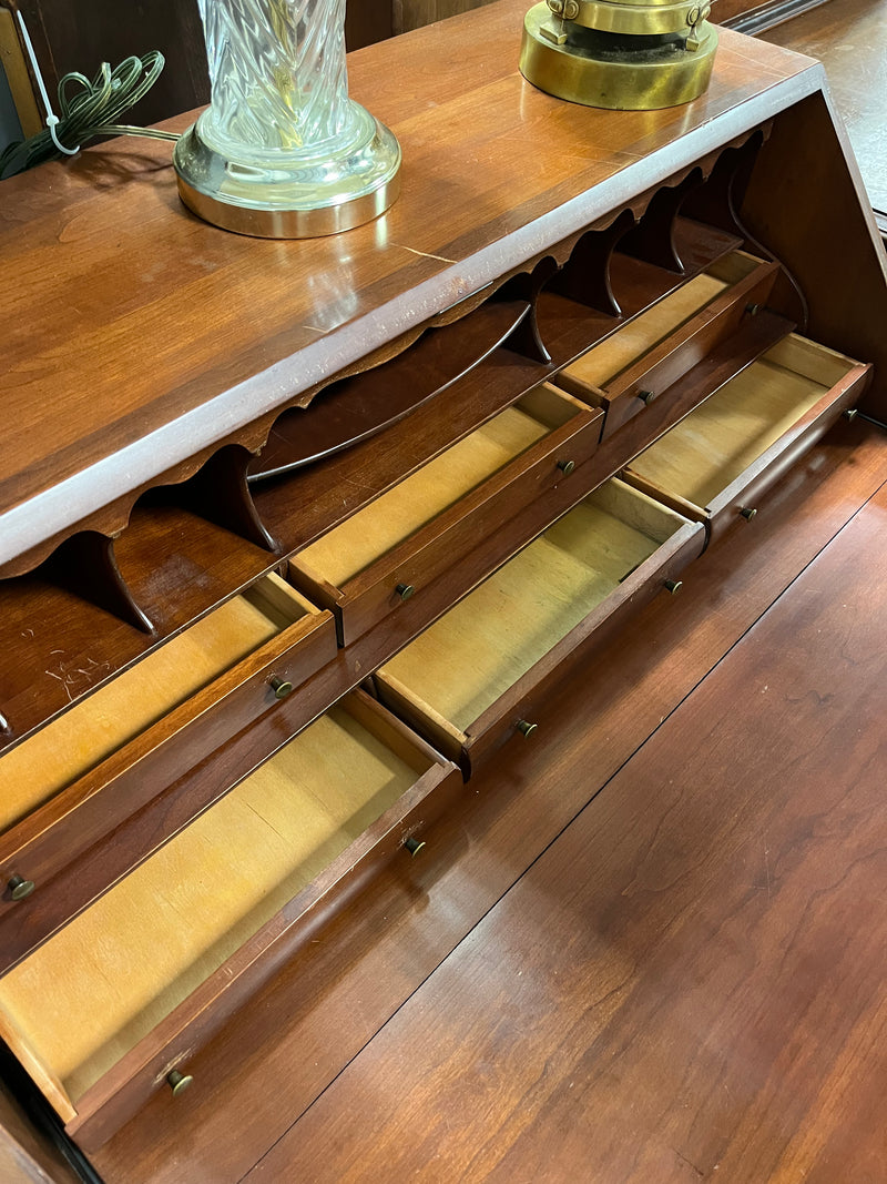 Willet Solid Cherry Drop Front Desk