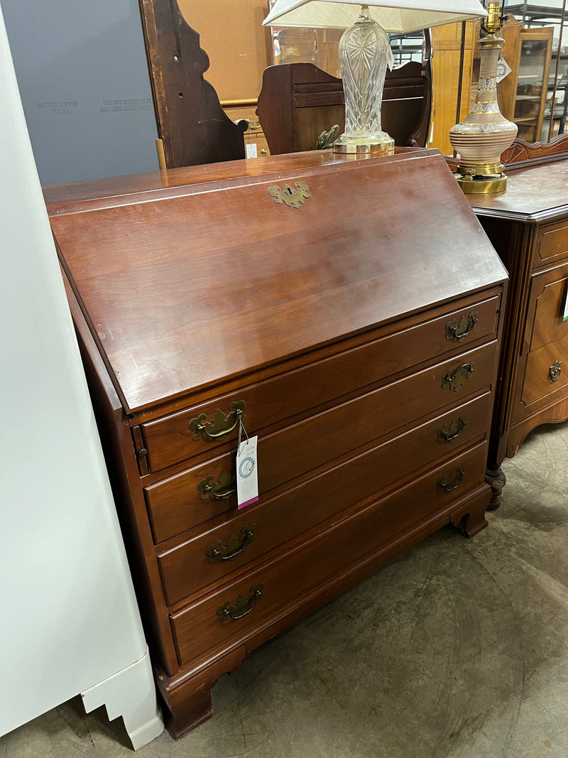 Willet Solid Cherry Drop Front Desk