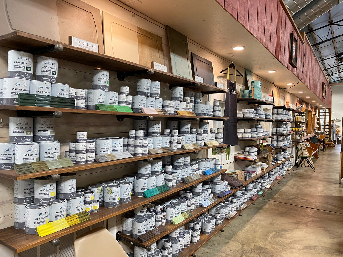 We carry CHALK PAINT® by Annie Sloan...