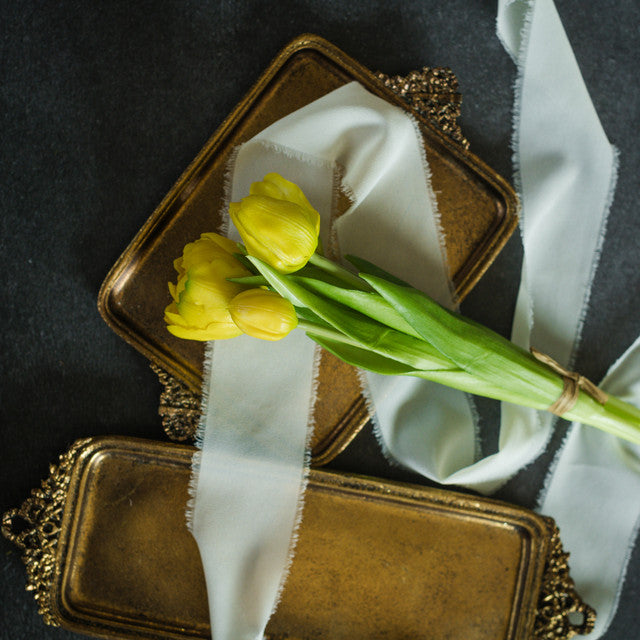 9.5" YELLOW TULIP BUSH