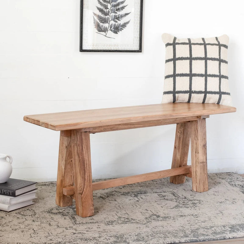 Acacia Wood Bench
