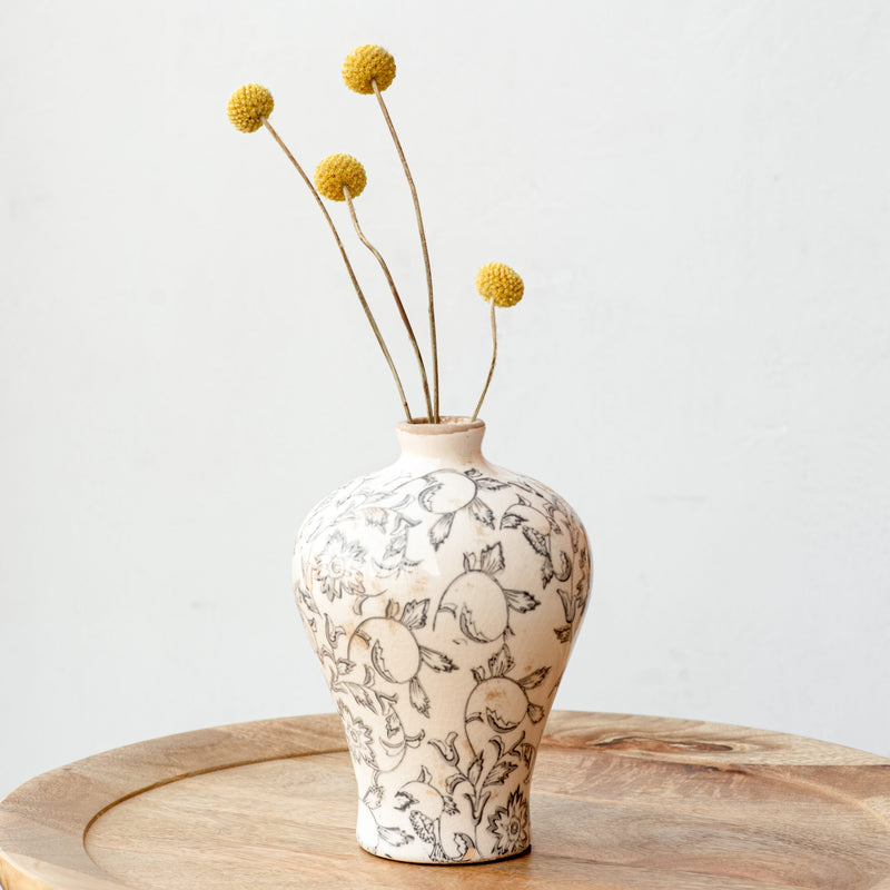 7.7" Heirloom Plum Vase