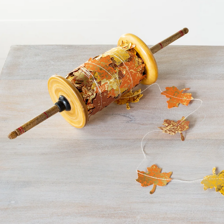 Autumn Leaf Paper Garland