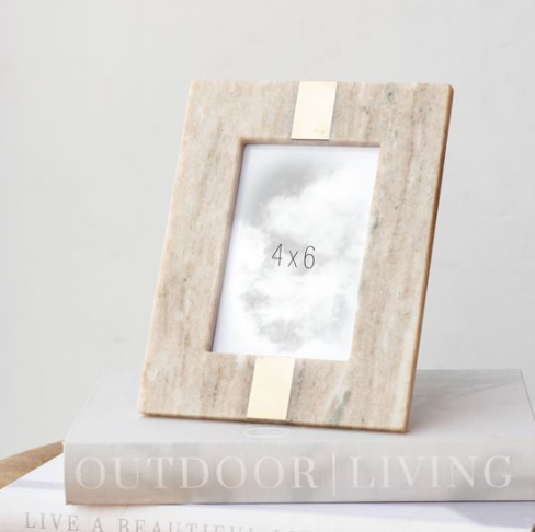 Beige Marble Photo Frame