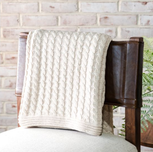 Sand Cable Throw
