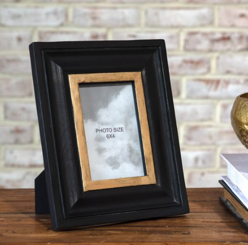 Black Wood Photo Frame
