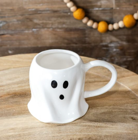 Ceramic Ghost Mug