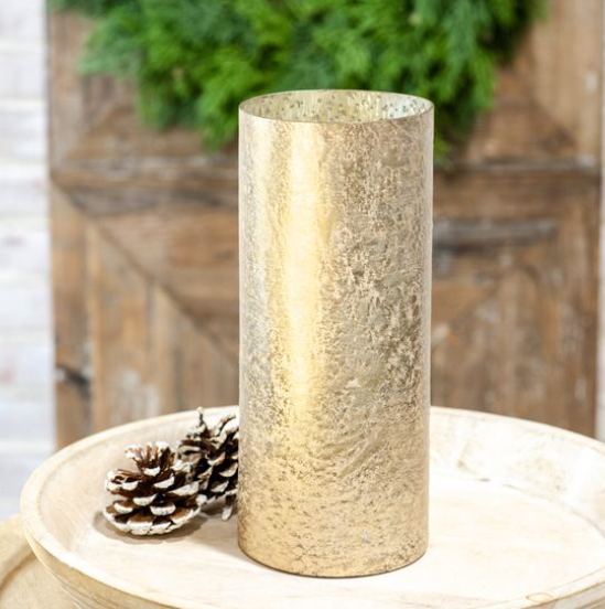 Gold Foil Vase