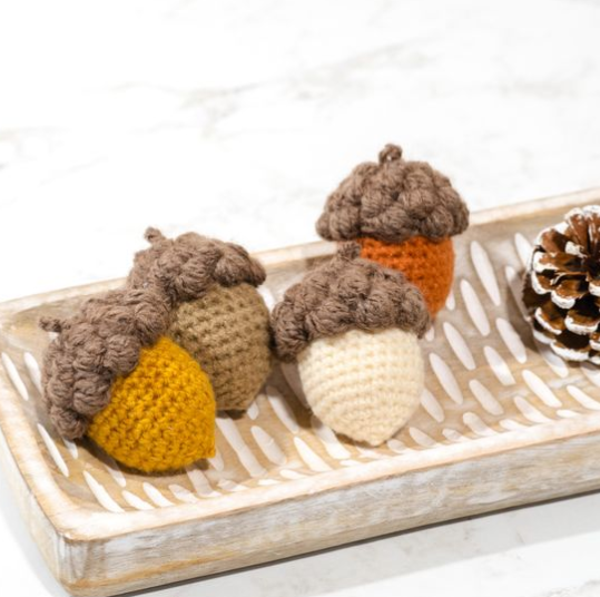 Knit Acorn