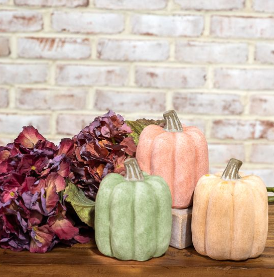 5.5" Ceramic Pumpkin