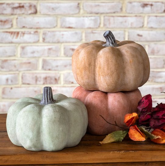 5.7" Ceramic Pumpkin