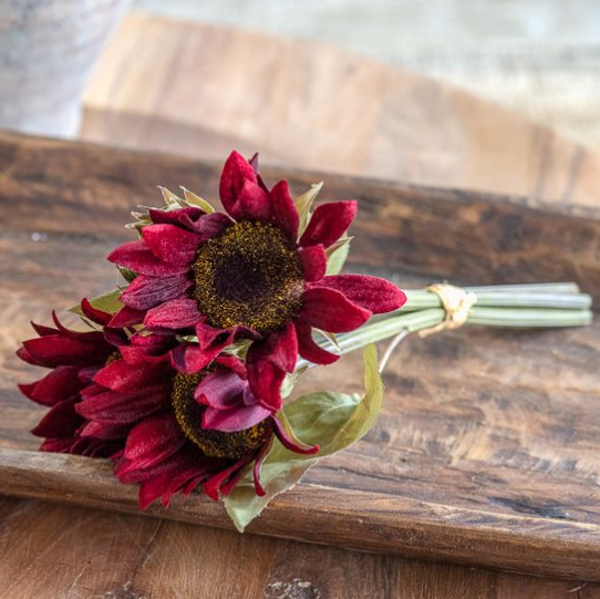 Burgundy Sunflower Bundle