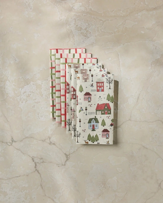 Geometry Not Paper Towel - Winter Village