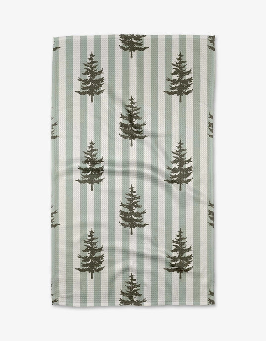 Geometry Tea Towel - Fir Real