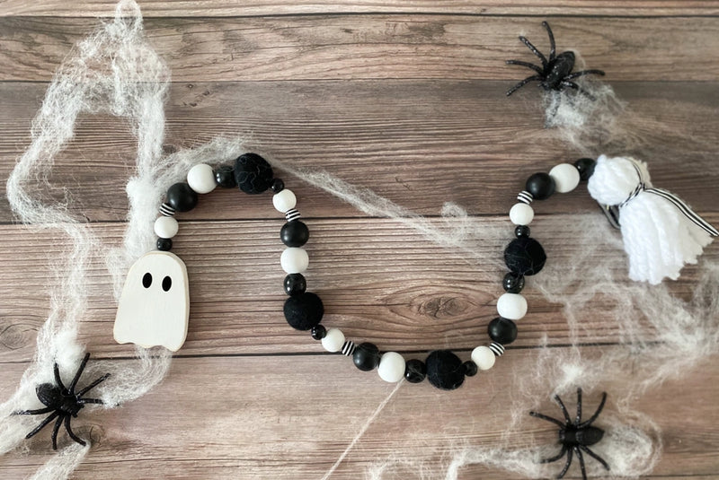 Ghost Beaded Garland