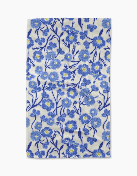 Geometry Tea Towel - Primavera Blooms