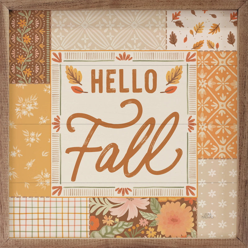Blooming Autumn II Framed Sign