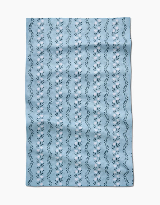 Geometry Tea Towel - Vintage Floral Stripe