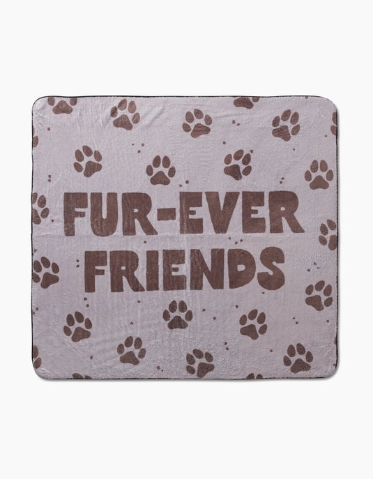 Geometry Plush Towel - Fur Ever Friends