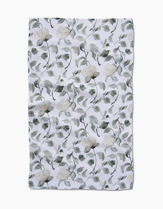 Geometry Tea Towel - Spring Floral Blossoms