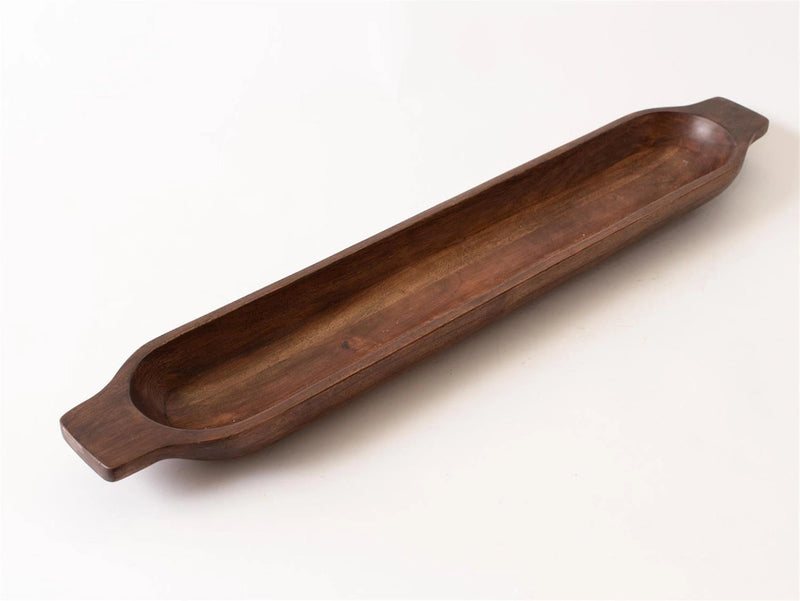 Acacia Trough Bowl