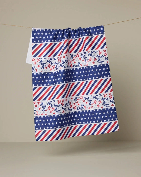 Geometry Tea Towel - Liberty Ribbon