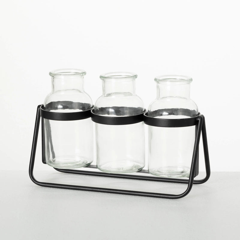 Three Bottle Vase
